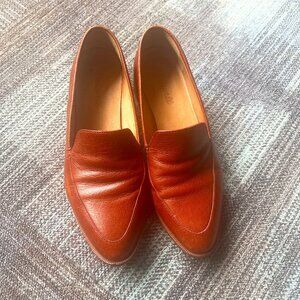 Madewell Frances Loafer English Saddle Size 7